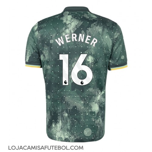 Camisa de Futebol Tottenham Hotspur Timo Werner #16 Equipamento Alternativo 2024-25 Manga Curta